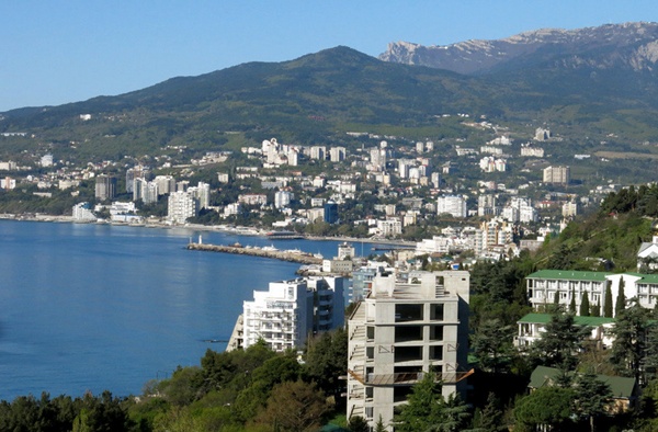 Ялта сверху